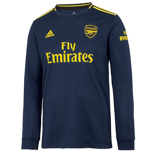 Camiseta Arsenal Tercera equipo ML 2019-20 Azul Marino